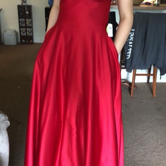 Red Prom Dress - Picture 3 of 3